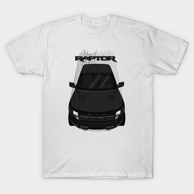 Ford F150 SVT Raptor 2010-2014 - Black T-Shirt by V8social